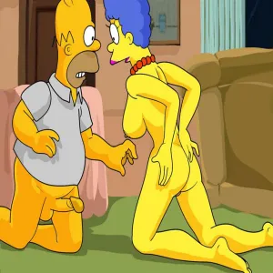 Marge Simpson Tries Anal - page 4