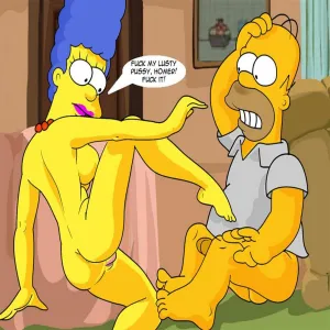 Marge Simpson Tries Anal - page 5