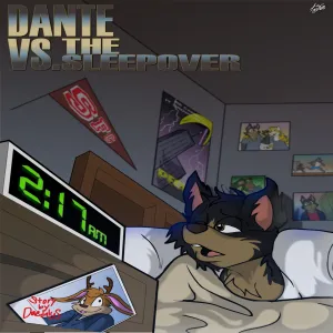 Dante VS The Sleepover - page 1