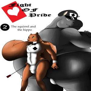 Fight Of Pride 2 - The Squirrel And The Hippo - page 1