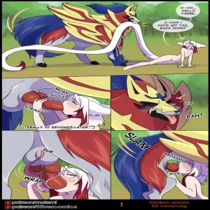 SS Tending To The Shield's Sword - page 1