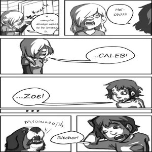 Zoe The Vampire - page 5