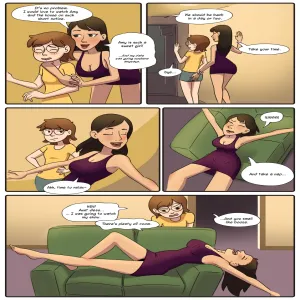Aunt Stayover - page 1