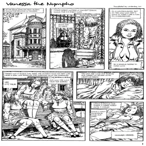 Vanessa The Nympho - page 1