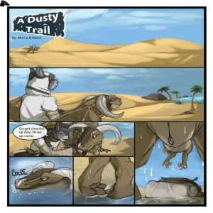 A Dusty Trail - page 1