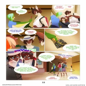 Cats Love Water 3 - page 12