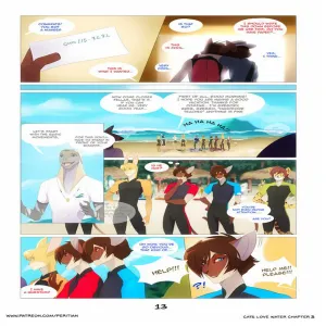 Cats Love Water 3 - page 14