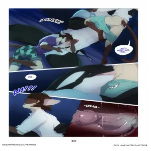 Cats Love Water 3 - page 35