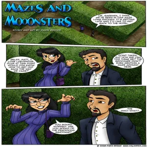 Mazes And Mooonsters - page 1