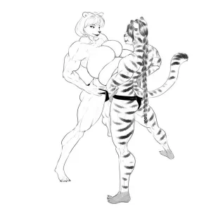 Masha Vs Lihua In Sumo - page 1