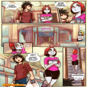 Cherry Road 3 - Shopping With A Zombie - page 12