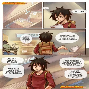 Cherry Road 3 - Shopping With A Zombie - page 7