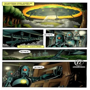 Alien Abduction 1 - Unexpected Visitors - page 4