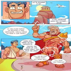 The Twelve Labors Of Hercules 1 - Nemean Lion - page 2