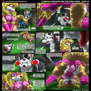 Condom Crusader And The Feral Peril - page 14