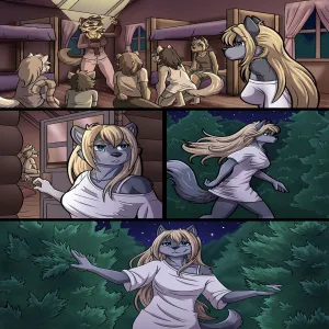 No Swimming After Dark - page 1