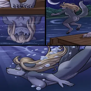 No Swimming After Dark - page 4