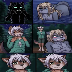 No Swimming After Dark - page 7