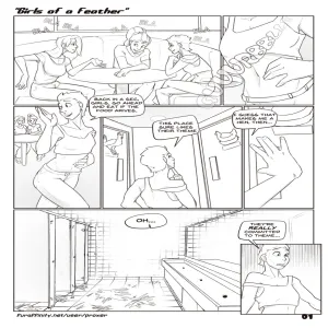 Girls Of A Feather - page 1