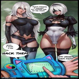 Waifunator 2 - Nier Automata (Futa) - page 3