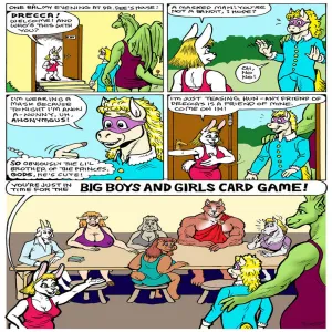 Big Boys And Girls Card Game - page 1