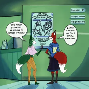 Crossroad's Fluff Busters - page 1