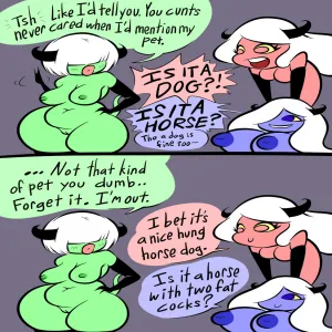 Horny Hell Hoes 1 - page 9