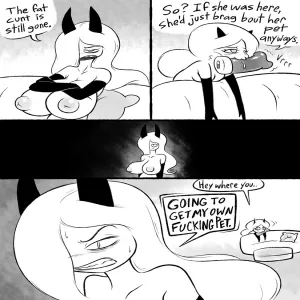 Horny Hell Hoes 2 - Sticky Situation - page 3