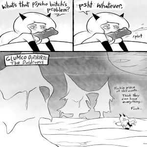 Horny Hell Hoes 2 - Sticky Situation - page 4