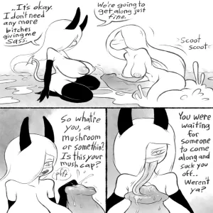 Horny Hell Hoes 2 - Sticky Situation - page 8