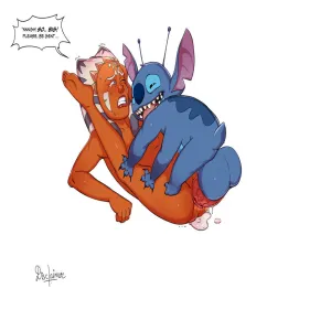 Jedi Sluts - Ahsoka & Stitch - page 12