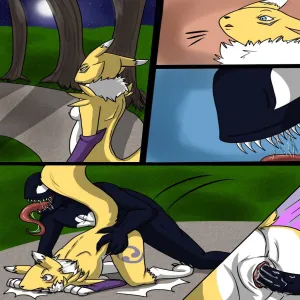 Renamon X Venom - page 1