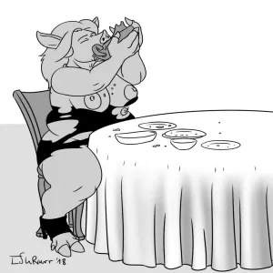 Pig In The Restaurant - page 5
