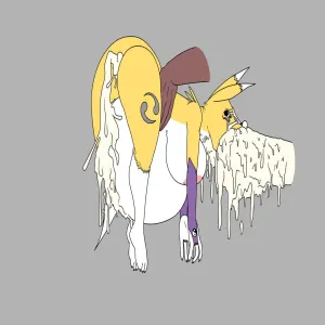 Renamon's Facefuck - page 11