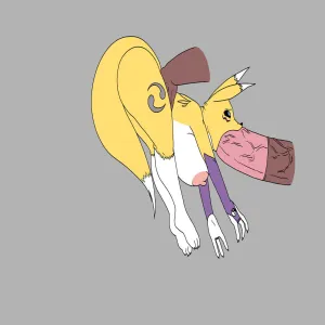 Renamon's Facefuck - page 4