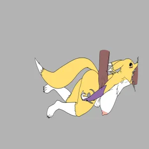 Renamon's Facefuck - page 5
