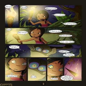 Shanti And Kaa Mini 1 - page 1