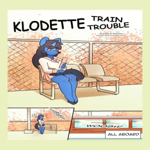 Klodette Train Trouble - page 1
