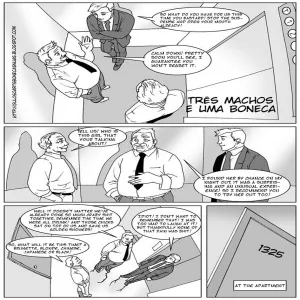 Three Men And A Doll - page 1