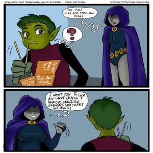 Halloween With Beast Boy And Raven - page 2