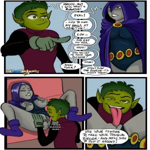 Halloween With Beast Boy And Raven - page 3