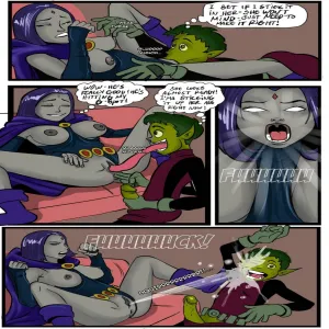 Halloween With Beast Boy And Raven - page 4