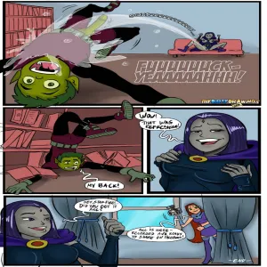 Halloween With Beast Boy And Raven - page 5