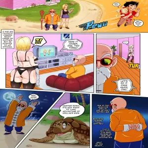 Android 18 x Master Roshi - page 17