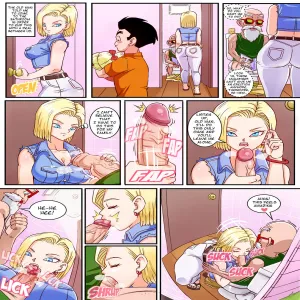 Android 18 x Master Roshi - page 3