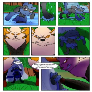 Wet An Arcanine, Drench A Riolu - page 1