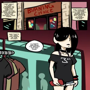 Burning Choice - page 1