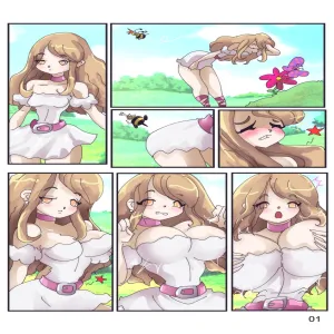 Girl In The Beauty Of Nature - page 1