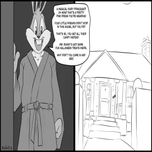 Lil' Amy's Spooky Halloween At Mr. Bunny's - page 3