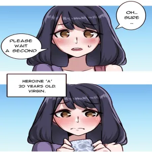 Still A Virgin, But Still Human - page 8